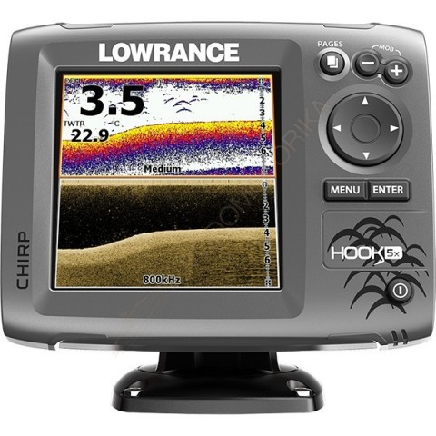 Эхолот Lowrance Hook-5x Mid/High/DownScan